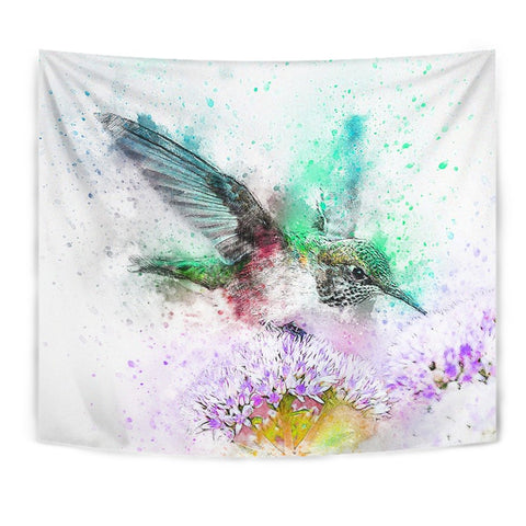 Amazing Bird Color Art Print Tapestry