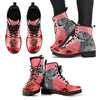 Valentine's Day SpecialVizsla Dog With Red Rose Print Boots For Women
