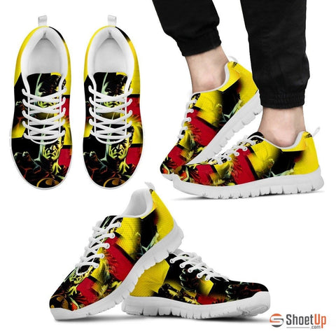 Superhero Print Running Shoes (Men/Women)