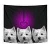 West Highland White Terrier (Westie) Print Tapestry