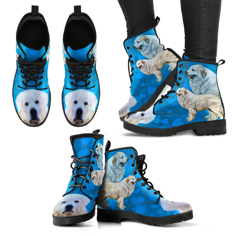 Valentine's Day SpecialGreat Pyrenees Dog Print Boots For Women