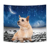 Norwich Terrier Dog Print Tapestry