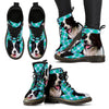 Border Collie Print Boots For WomenExpress Shipping