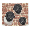 Newfoundland Dog Print Tapestry