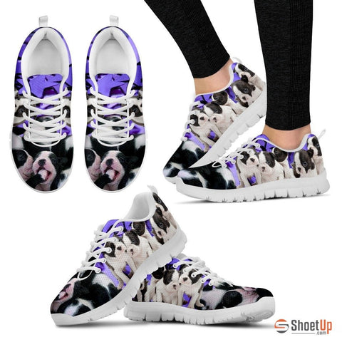 Boston Terrier GroupDog Running Shoes For Women