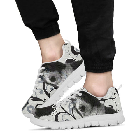 Aussiepoo On Designer Print Running Shoes