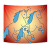 Unicorn Star Print Tapestry