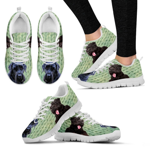 Black Russian Terrier Print (Black/White) Running Shoes For WomenExpress Shipping