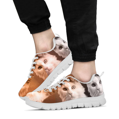 Cute Siberian Cat Print Running Shoes- Limited Edition