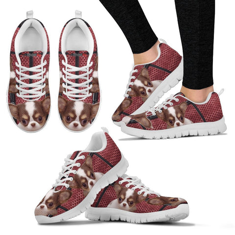 Chihuahua With Spider Print Running Shoes For Women