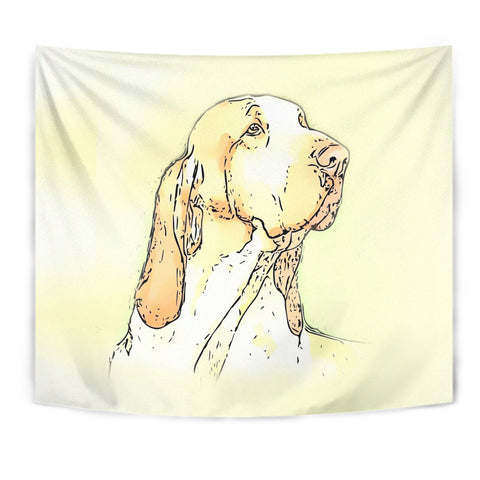 Bracco Italiano Dog Print Tapestry