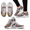 American Pit Bull Terrier Christmas Running Shoes For Women