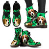 Paws Print Beagle Boots For WomenExpress Shipping