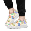 Floral Butterfly Print Sneakers