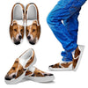 American Foxhound Print Slip Ons For Kids Express Shipping