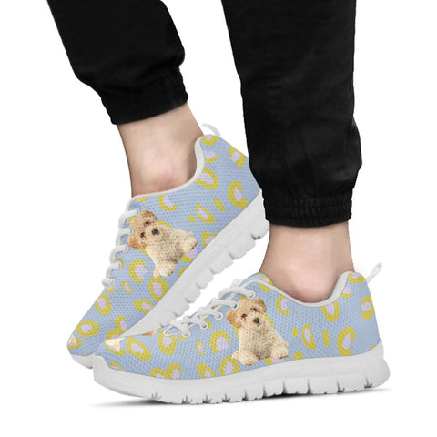 Poochon Dog Print Sneakers