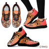 Toyger Cat Print (White/Black) Running Shoes For Women