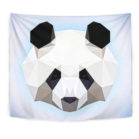 Panda Vector Art Print Tapestry