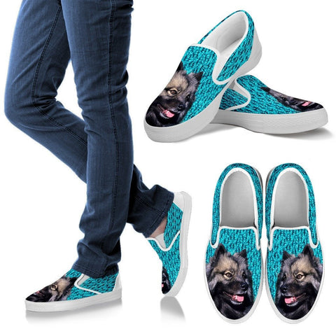 Keeshond Dog Slip Ons For Women