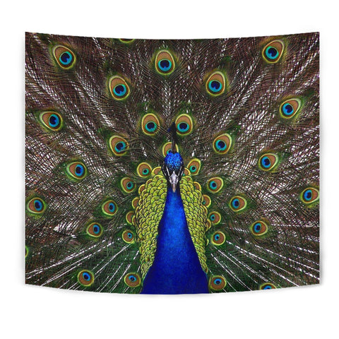 Amazing Peacock Bird Print Tapestry