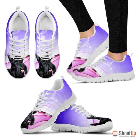 Scottish Terrier Dog Running Shoes For Women