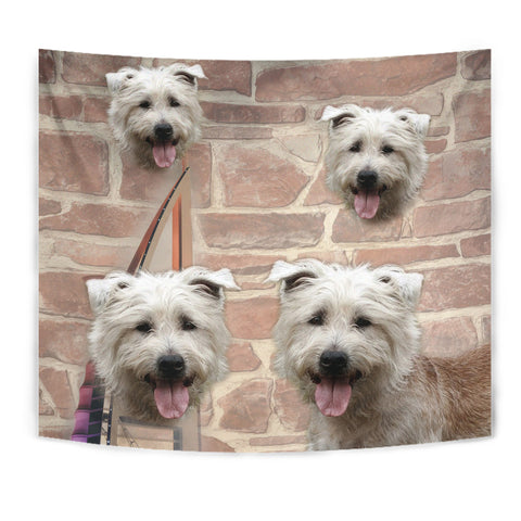 Cute Glen of Imaal Terrier Dog Print Tapestry