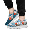 Oranda Fish On Blue Print Running Shoes