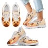 Cute Yorkshire Terrier Print Running Shoes For Kids