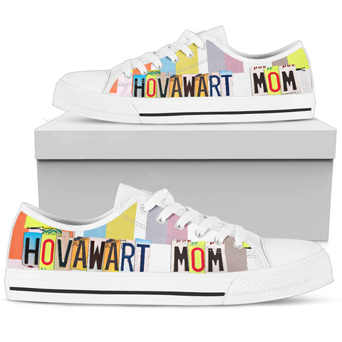 Hovawart Mom Print Low Top Canvas Shoes for Women