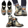 Akita Print Boots For MenExpress Shipping