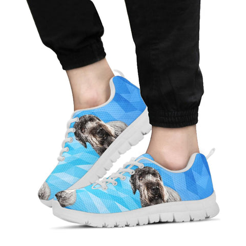 Mastiff Poodle Dog Print Sneakers