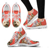 Labradoodle With Bow Tie Print Running Shoes For Women For 24 Hours Only