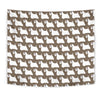 Sealyham Terrier Dog Pattern Print Tapestry