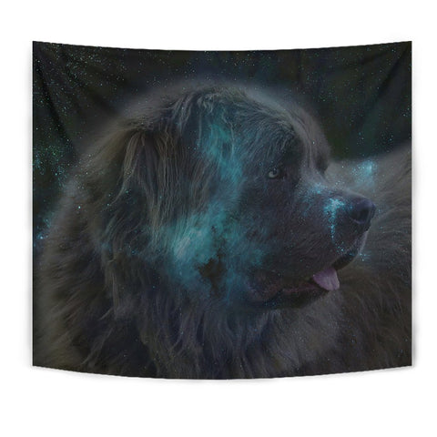 Amazing Newfoundland Dog Print Tapestry