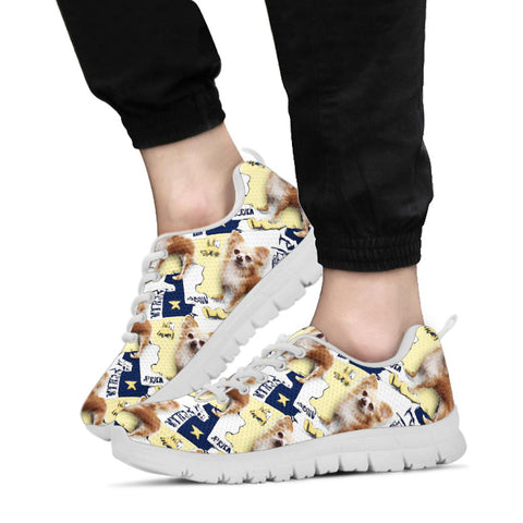 [AI Generated] Chihuahua From Pennsylvania  Patterns Print Sneakers