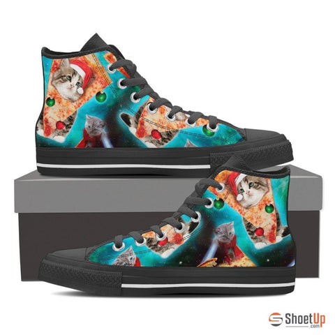 Pizza CatWomen's Canvas Shoes