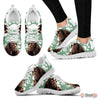 Field Spaniel Print (Black/White) Running Shoes For Women
