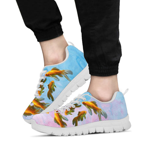 Lovely Comet Fish Print Running Shoes