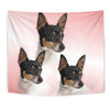 Toy Fox Terrier Print Tapestry