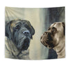 Amazing English Mastiff Print Tapestry