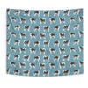 Alaskan Malamute Dog Pattern Print Tapestry