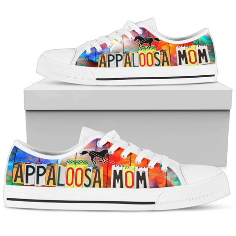 Appaloosa Mom Print Low Top Canvas Shoes for Women