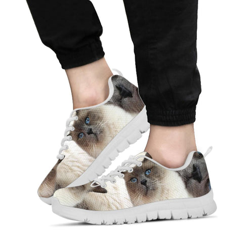 Birman Cat Print Running Shoes