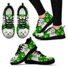 Paws Print Maltese (Black/White) Running Shoes For WomenExpress Delivery