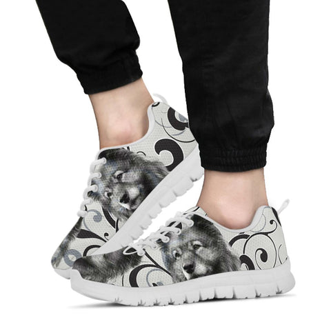 Amazing Keeshond Dog Print Running Shoes