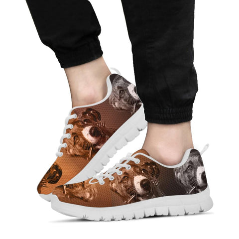 Lovely Whippet Dog Print Running Shoes