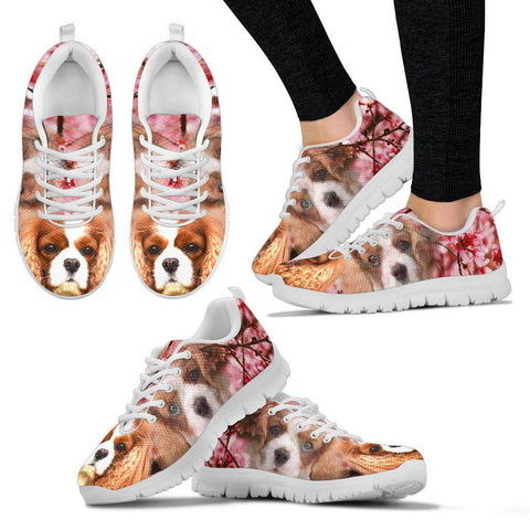 Cavalier King Charles Spaniel Print Sneakers For Women