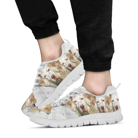 English Setter Print Running Shoes