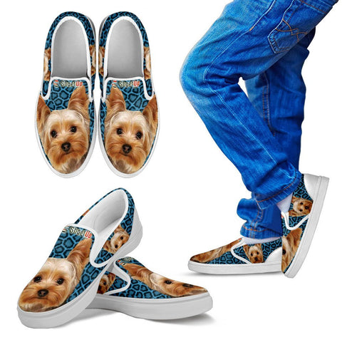 Yorkie PrintKid's Slip Ons