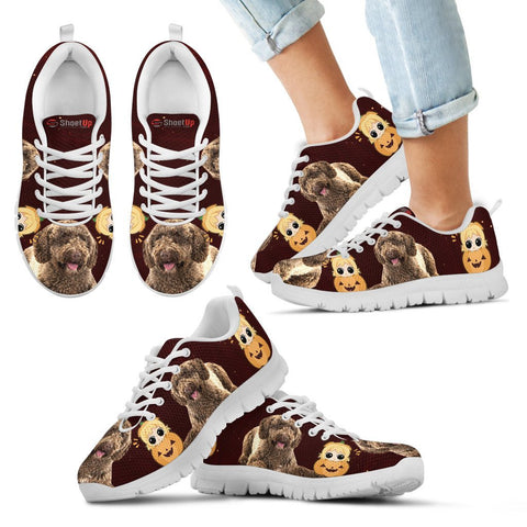 Spanish Water Dog Halloween Print Running Shoes For Kids/Women